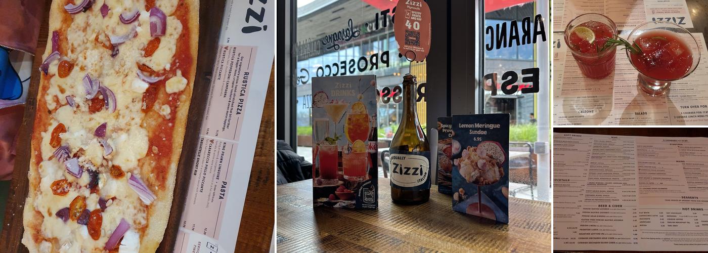 Zizzi - Plymouth Menu