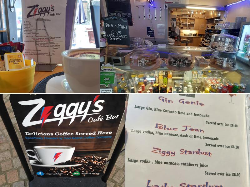 Ziggy's Café Bar Menu