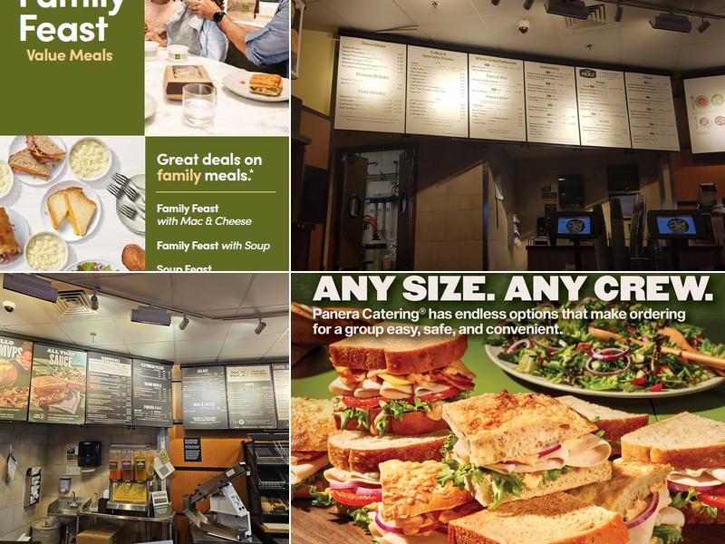 Panera Bread Menu