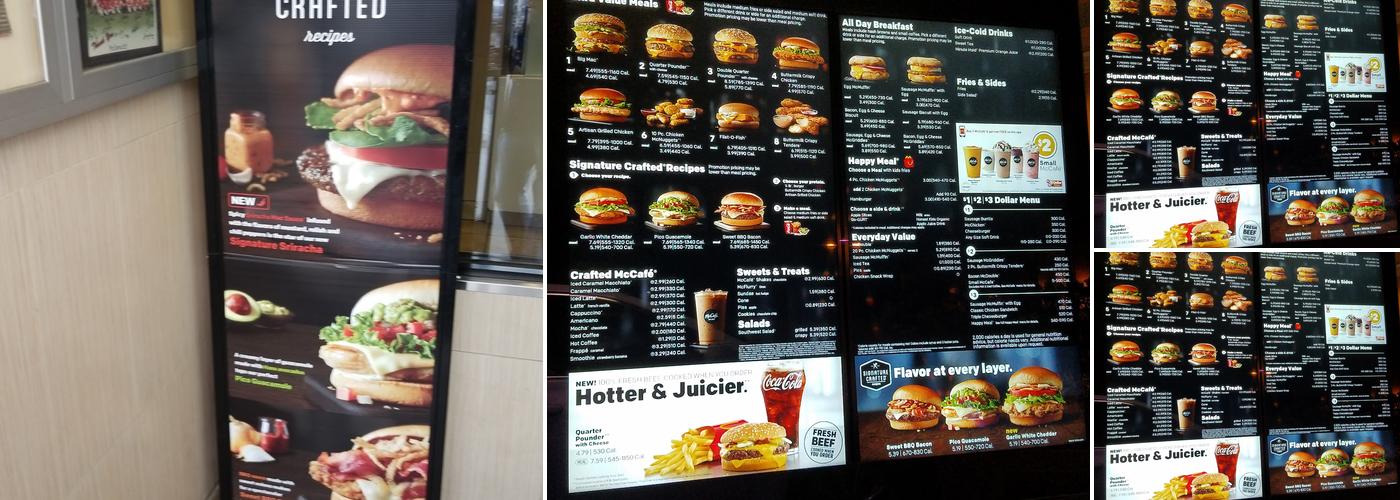 McDonald's Menu