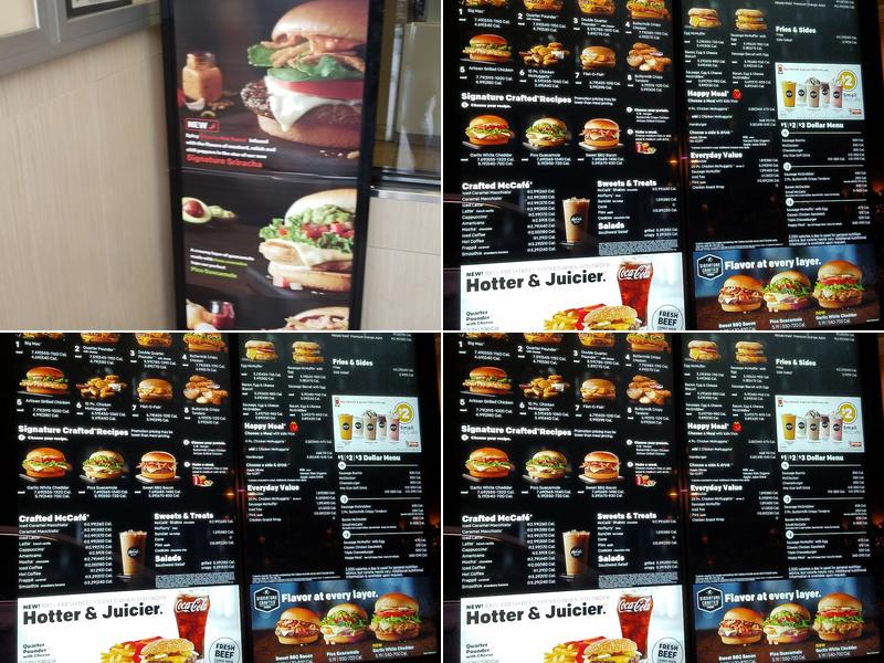 McDonald's Menu