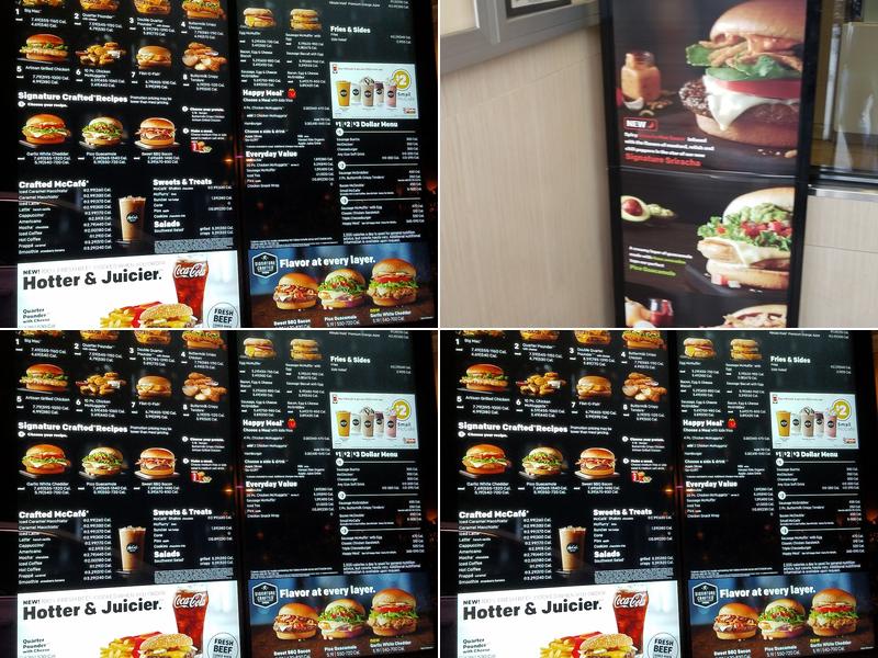 McDonald's Menu
