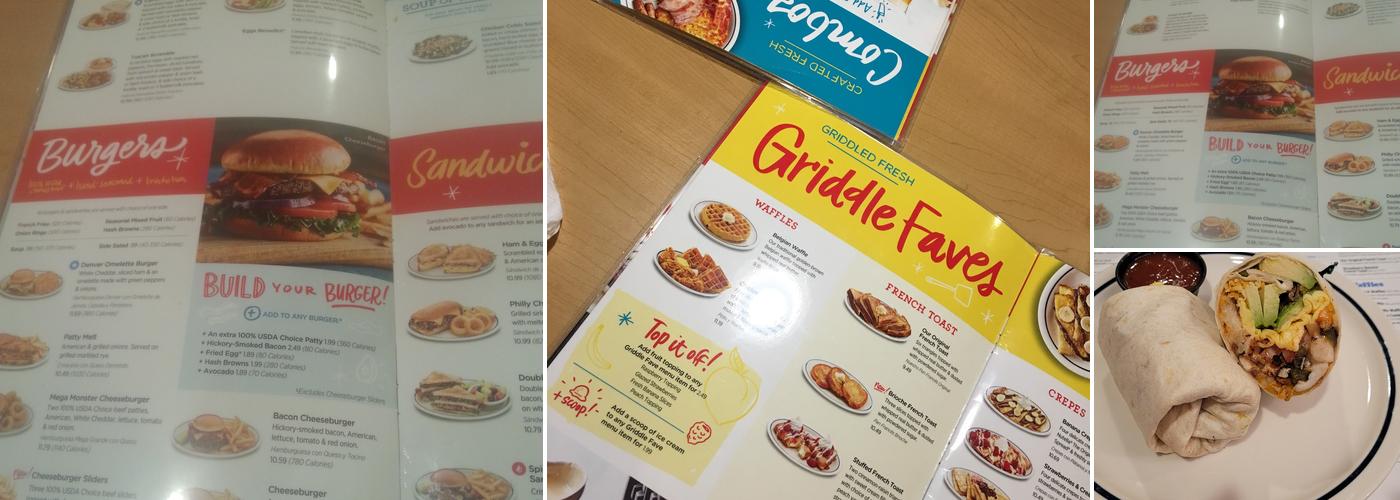 IHOP Menu