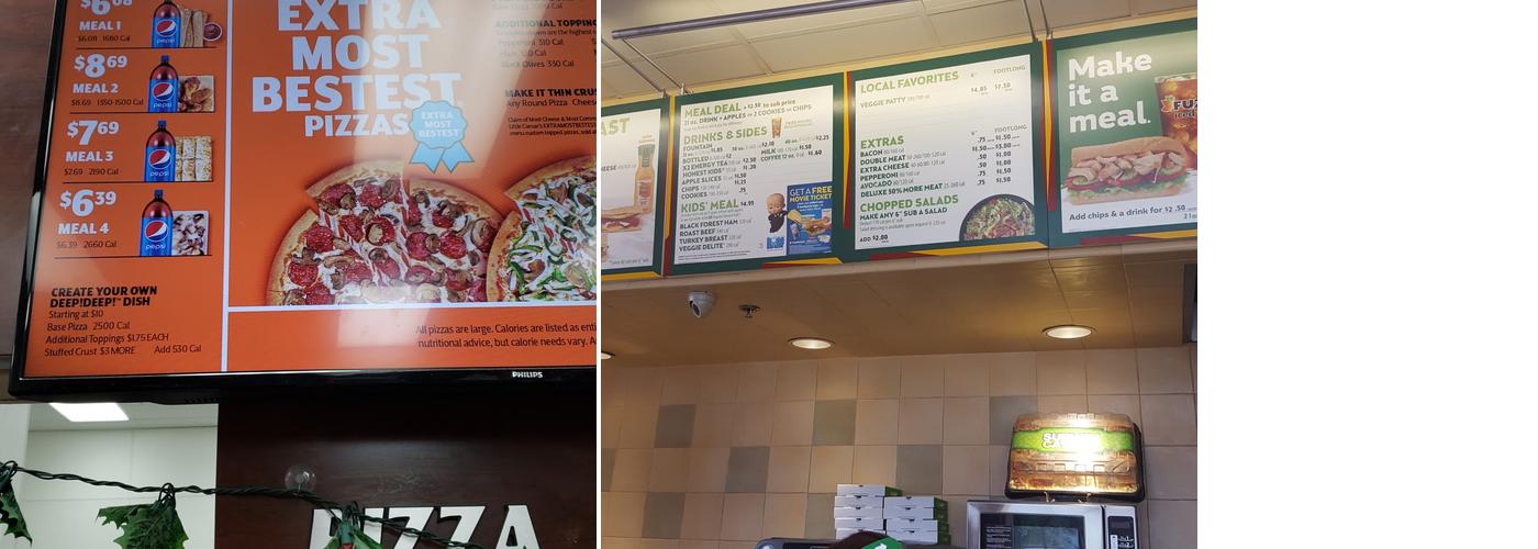 Little Caesars Pizza Menu