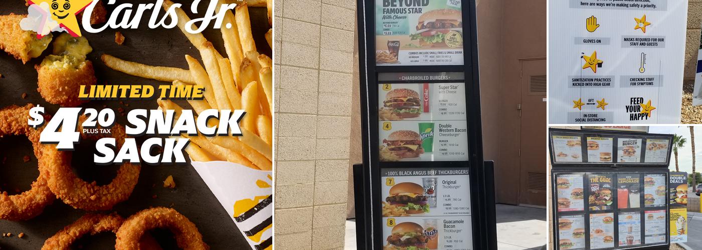 Carl’s Jr. Menu
