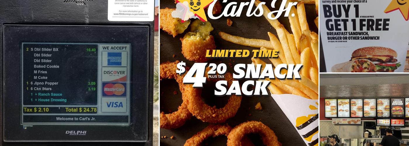 Carl’s Jr. Menu