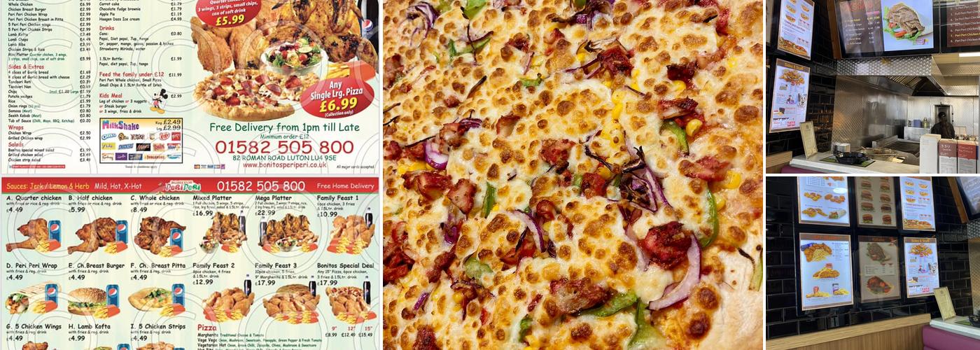 Peri Peri Chicken & Pizza Menu