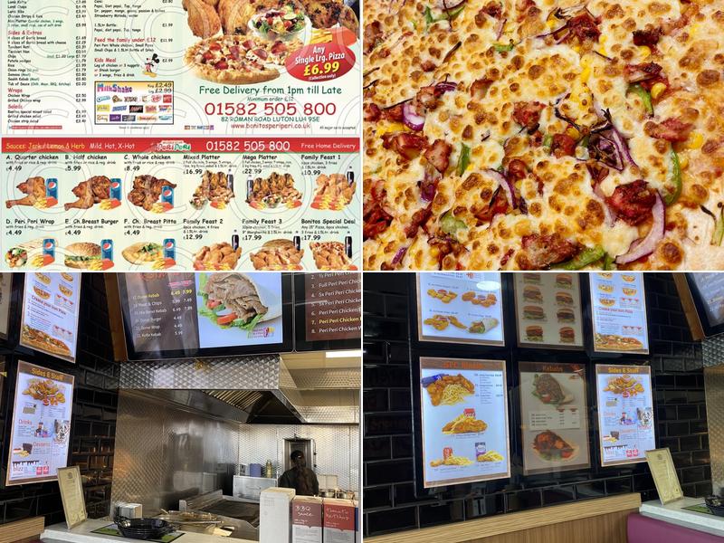 Peri Peri Chicken & Pizza Menu