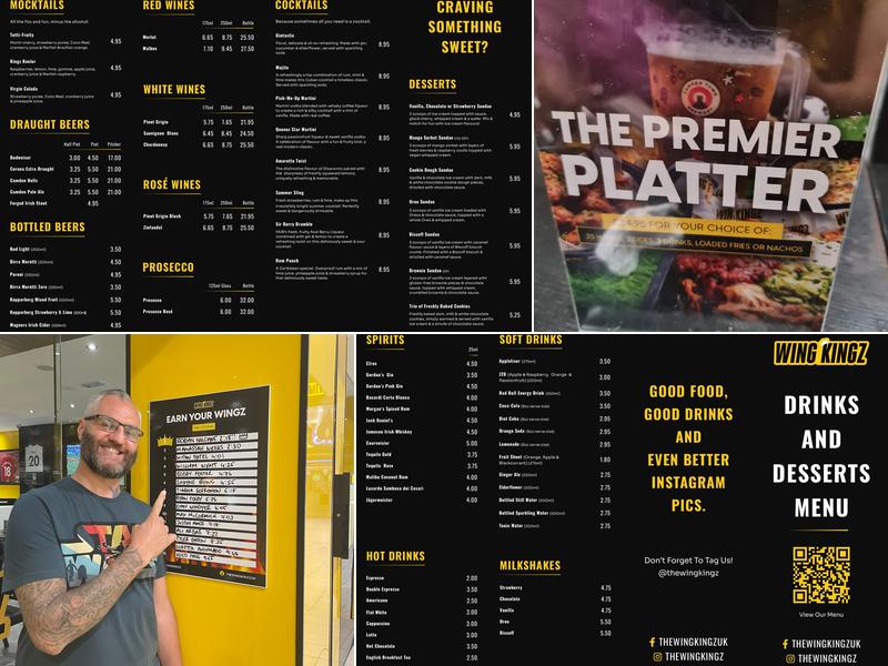 Wing Kingz Menu