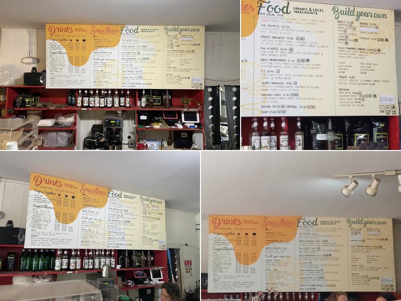Kaya's Kawanui Inc Menu