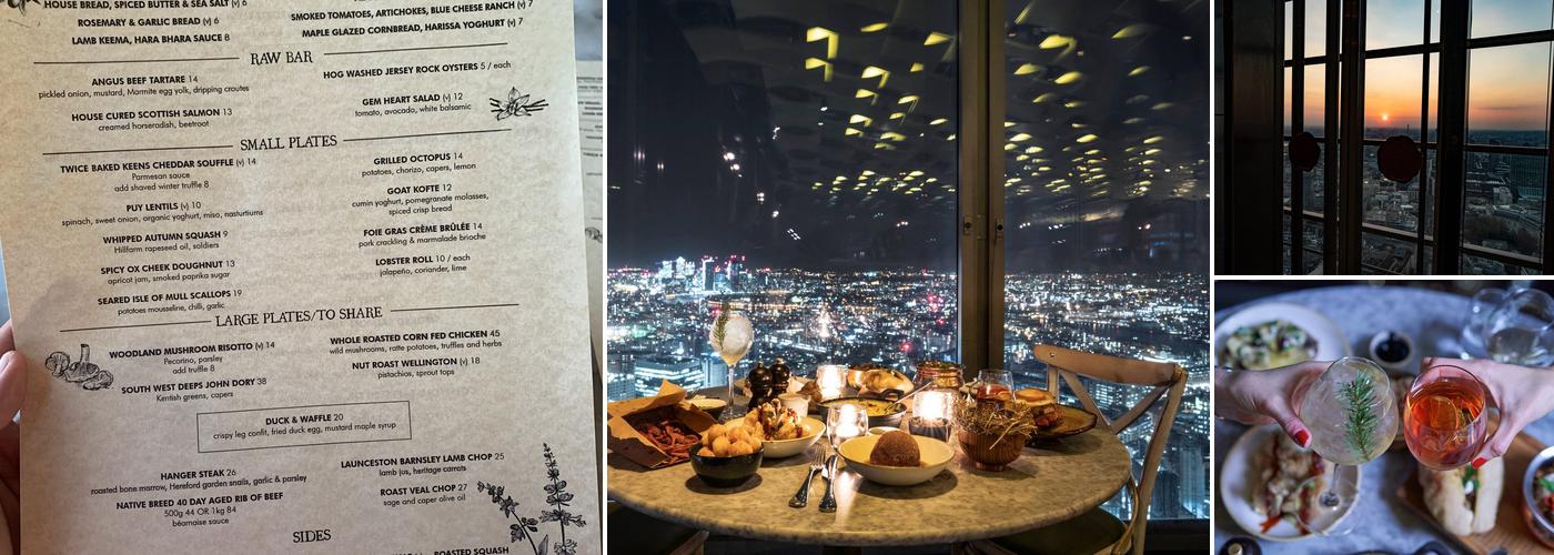 Duck & Waffle London Menu