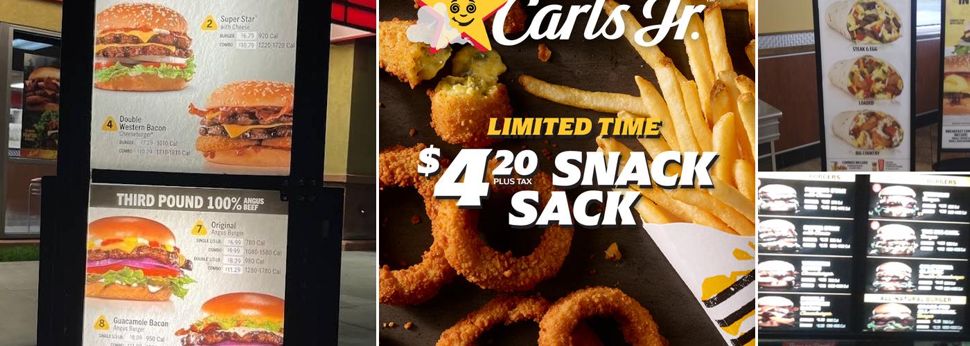 Carl's Jr. Menu