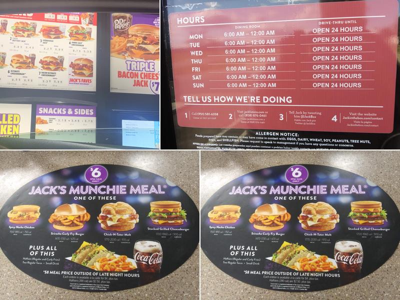 Jack In The Box Menu