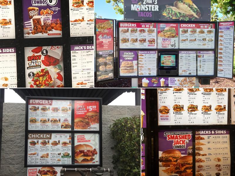 Jack In The Box Menu