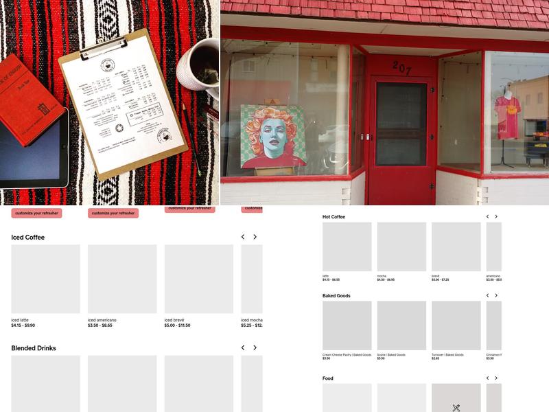 The Coffea Shop Menu