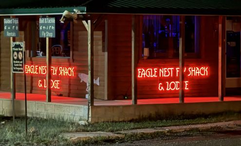 Eagle Nest Fly Shack & Lodge (W/ 24 Hour bait, tackle & Fly Vending Machine) Eagle Nest