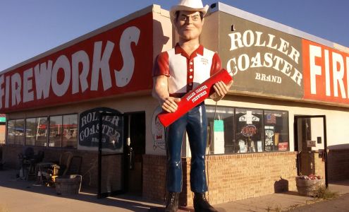 Roller Coaster Fireworks Battle Mountain