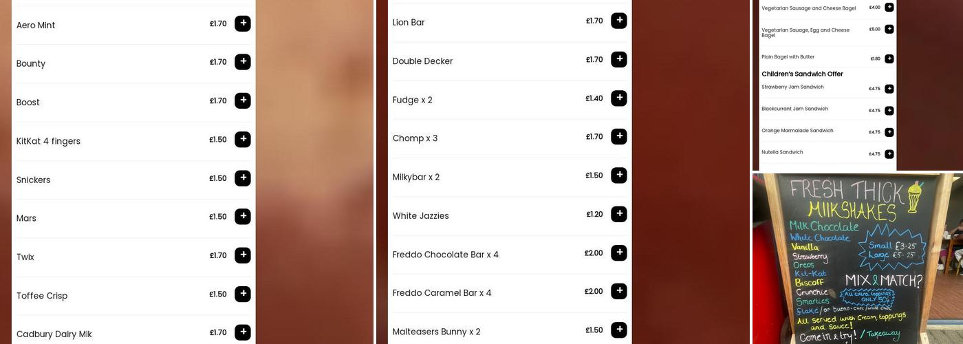 Nickys Cafe Diner Menu