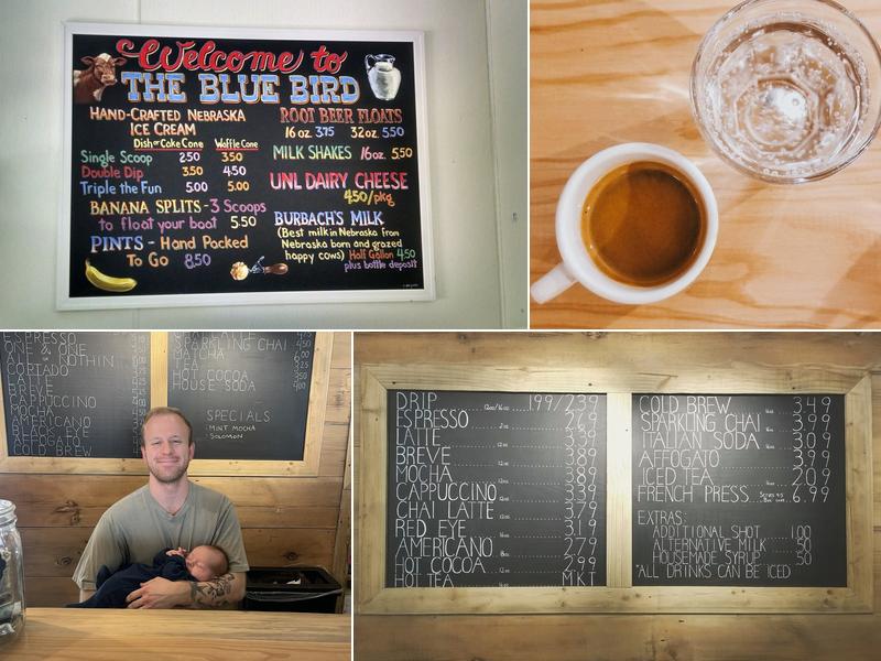 Gospel Coffee & Ice Cream Menu