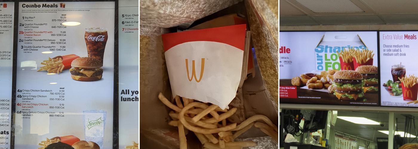 McDonald's Menu
