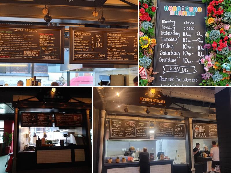 Southport Market Menu