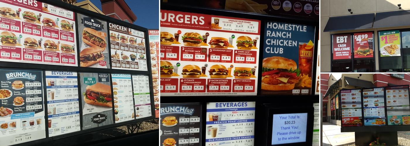 Jack In The Box Menu