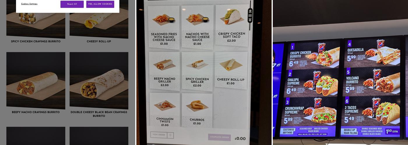 Taco Bell Menu