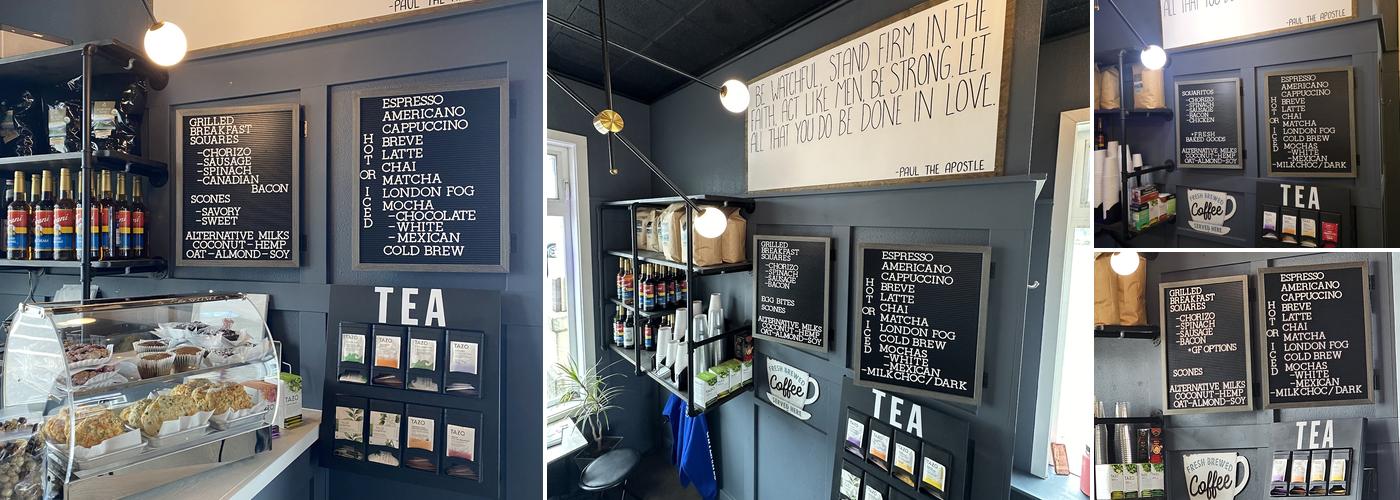 Bell & Whistle Coffee House Menu