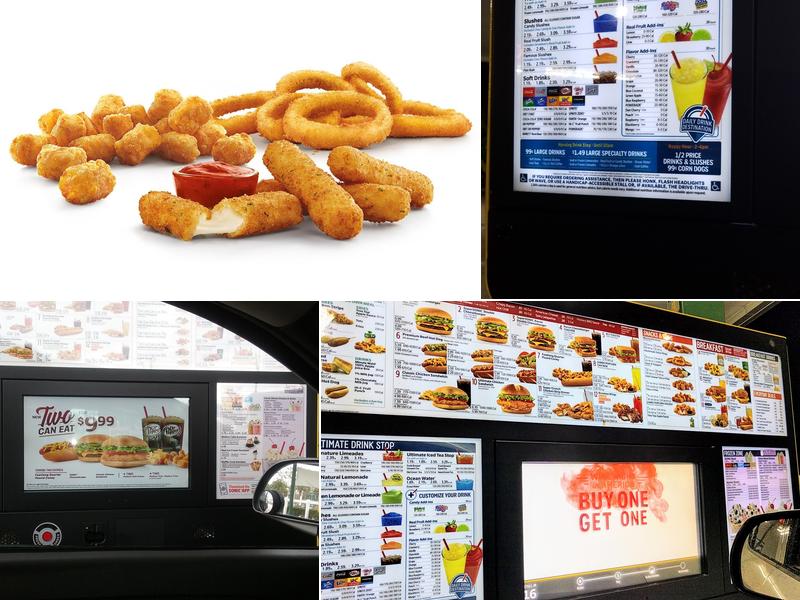 Sonic Drive-In Menu