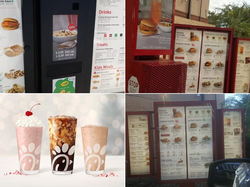 Chick-fil-A Menu