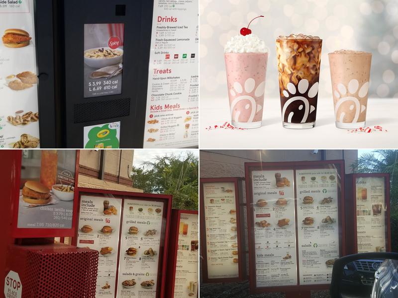 Chick-fil-A Menu