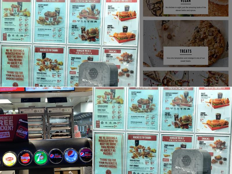 KFC Barnsley - Wakefield Road Menu