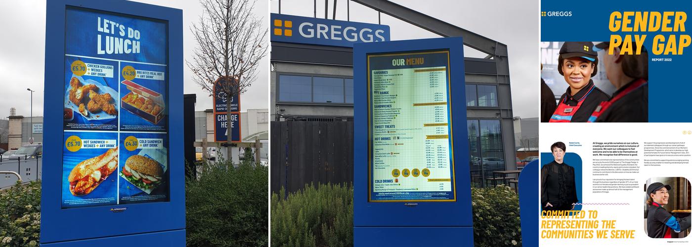 Greggs Menu