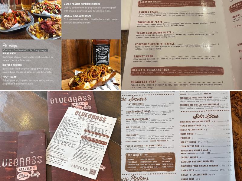Bluegrass BBQ Menu