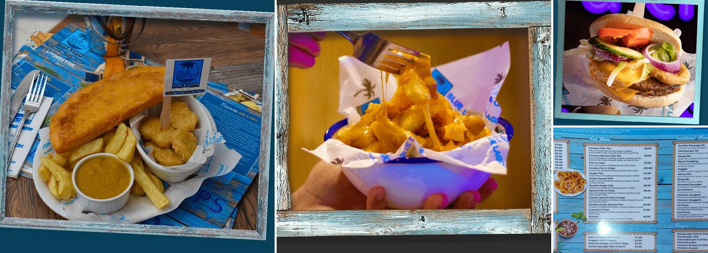 Blue Lagoon Fish & Chips (Glasgow Fort) Menu