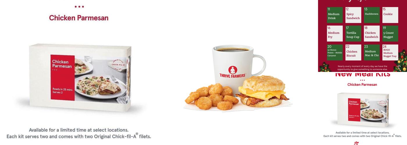 Chick-fil-A Menu