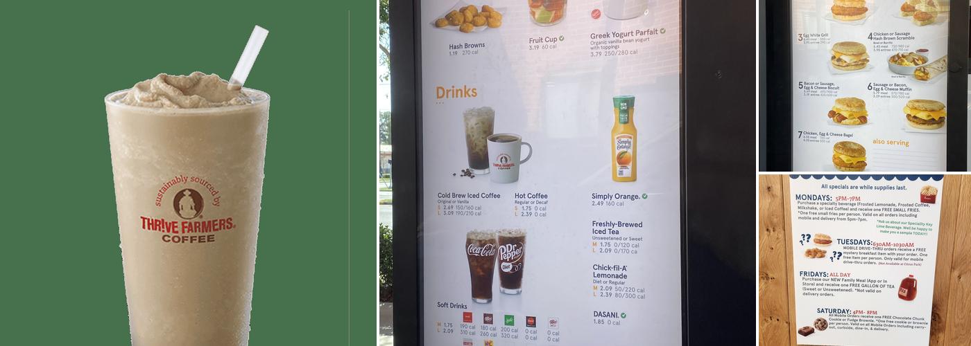 Chick-fil-A Menu