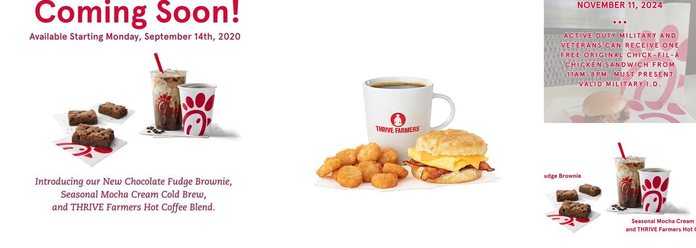 Chick-fil-A Menu