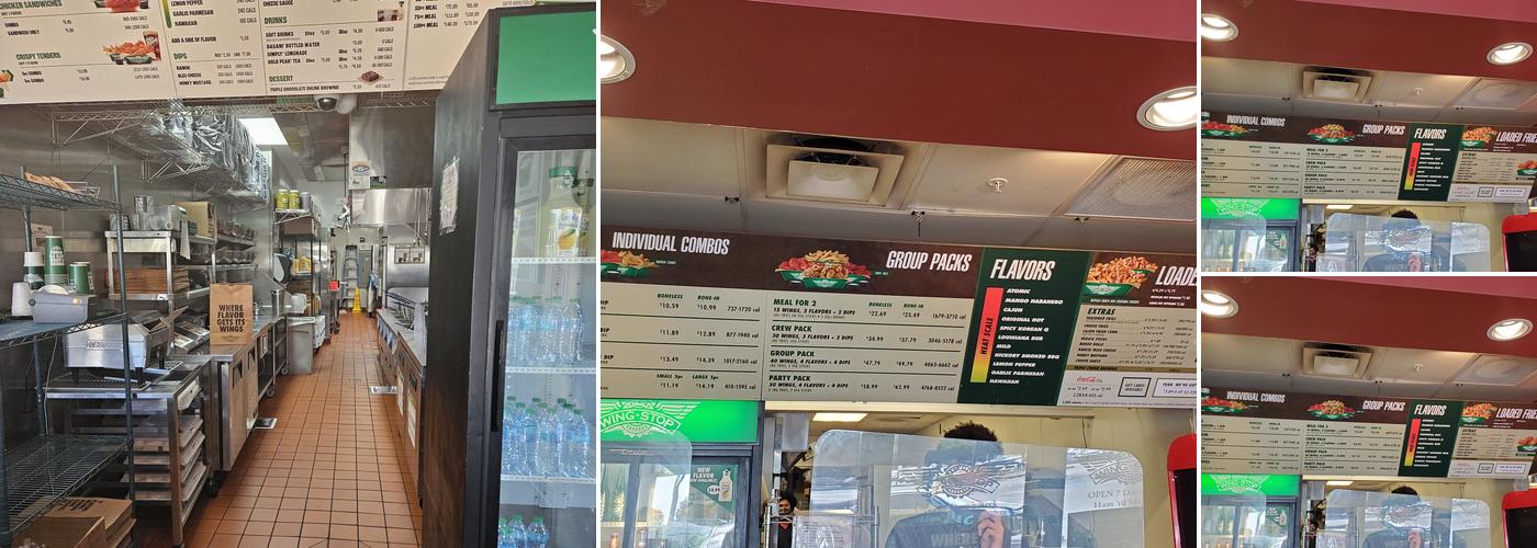 Wingstop Menu