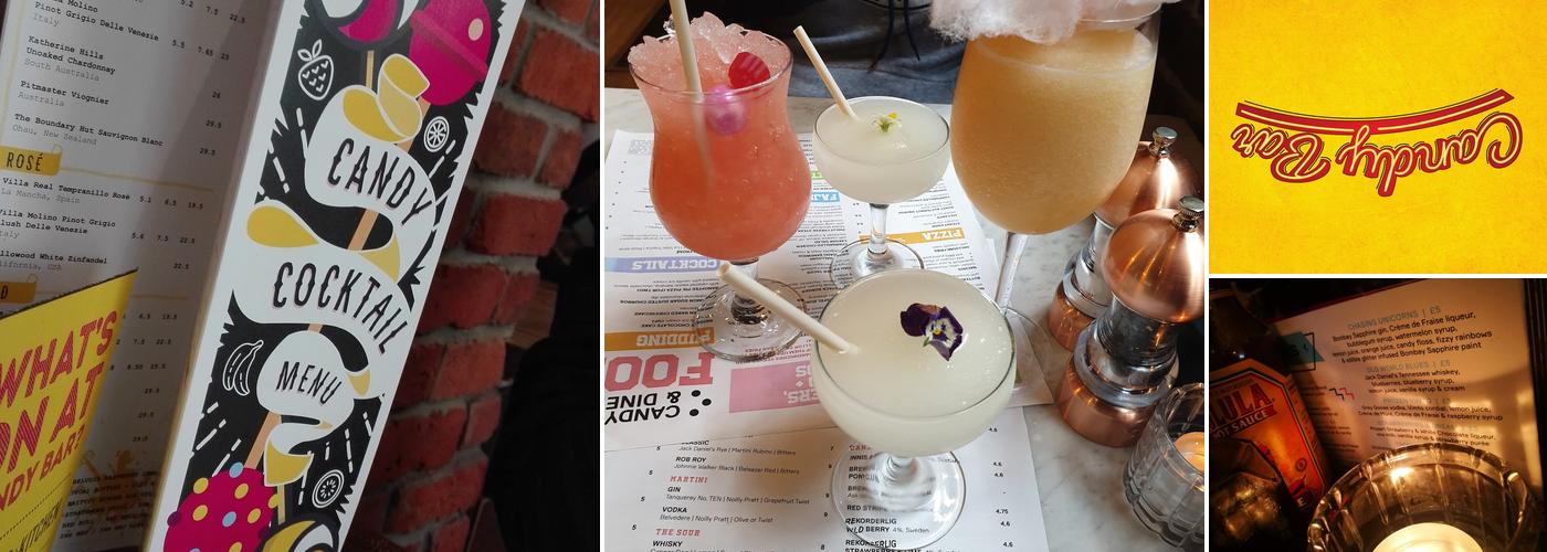 Candy Bar & Diner Menu