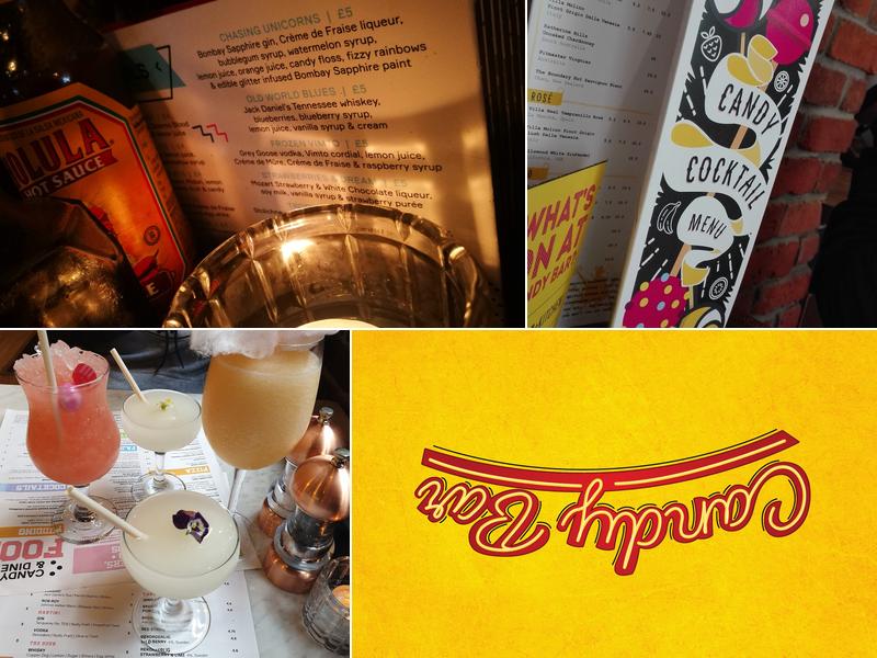 Candy Bar & Diner Menu