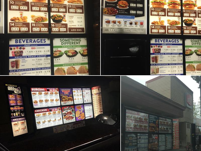 Jack In The Box Menu