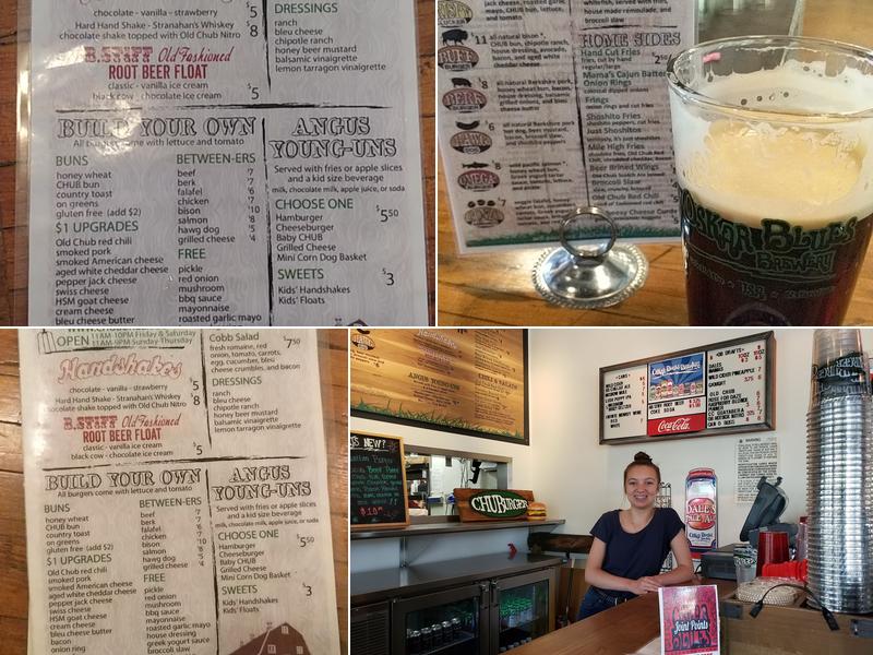 Chuburger at 3rd Shot Menu