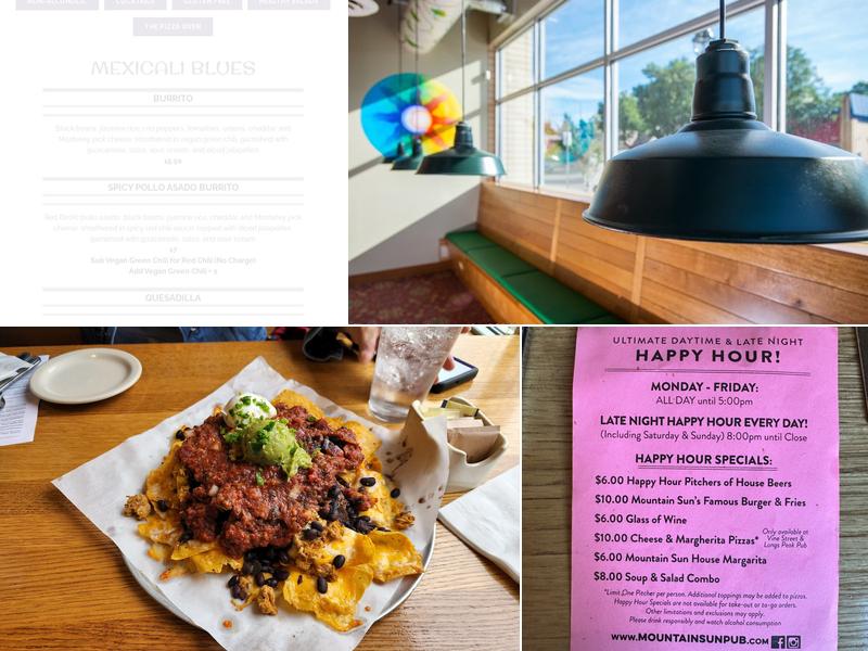 Longs Peak Pub & Taphouse Menu