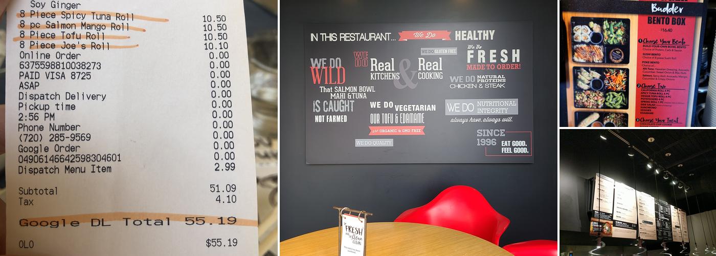 Tokyo Joe's - Longmont Menu