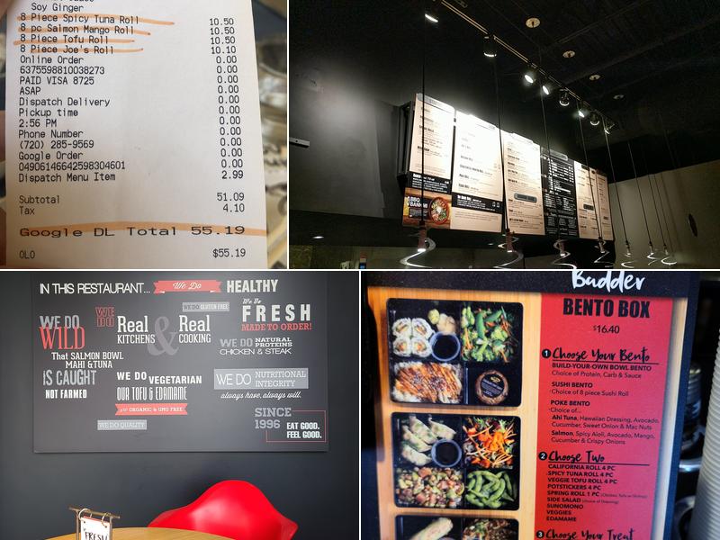 Tokyo Joe's - Longmont Menu