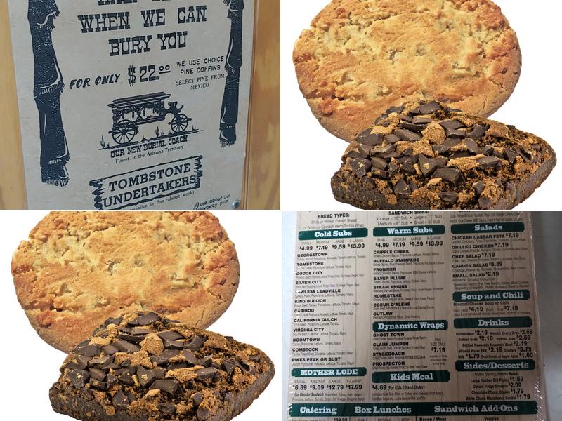 Silver Mine Subs Menu