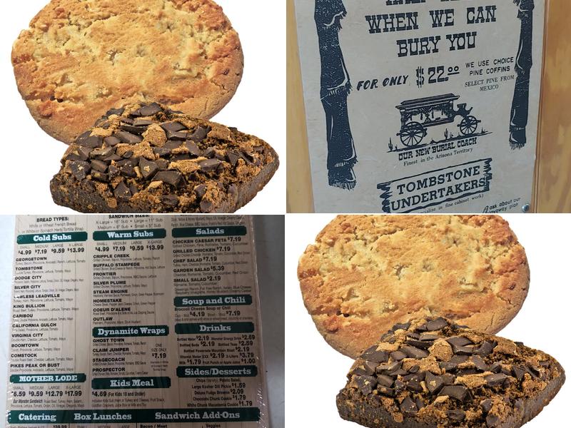 Silver Mine Subs Menu
