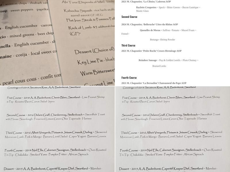 Sugarbeet Menu