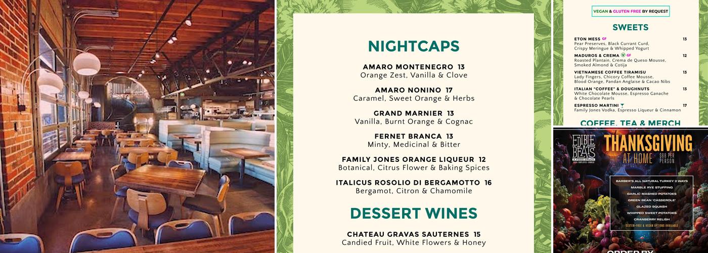 Linger Menu